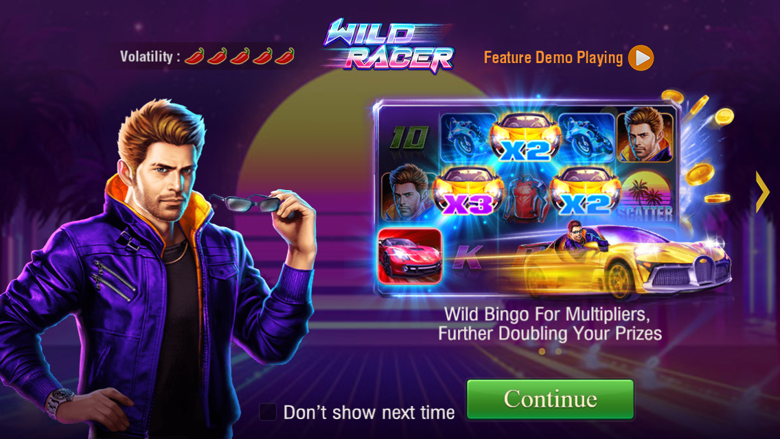 Wild Racer promotional art by JILI Games