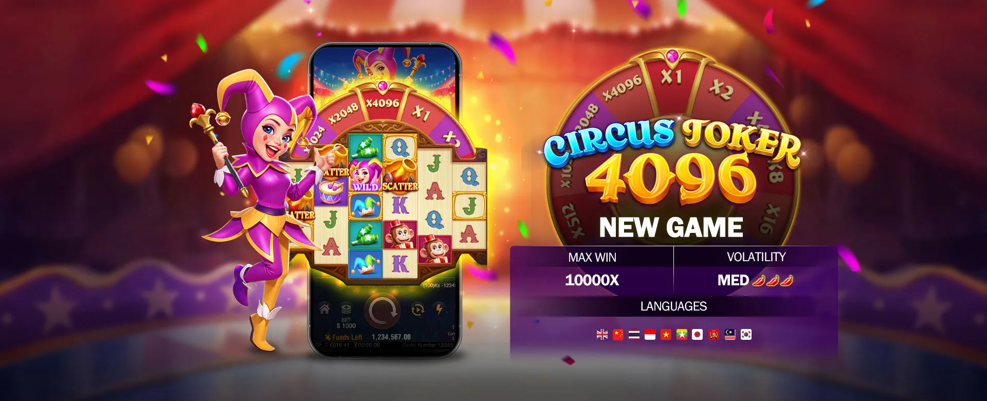 Circus Joker 4096 — JILI Games